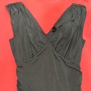 Express bodysuit teal